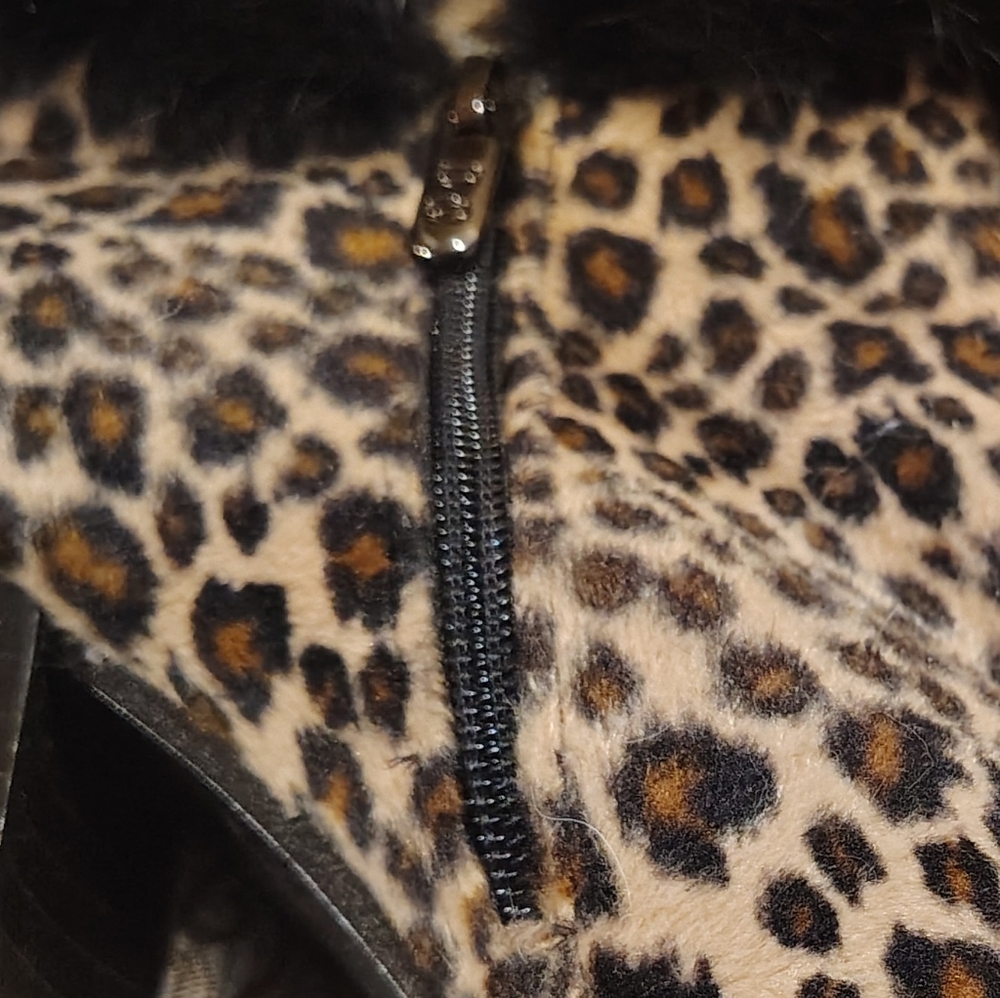Summer Rio Leopard Booties 6.5 - Picture 9 of 9